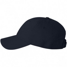 Baseball Caps Custom Dad Soft Hat Add Your Own Embroidered Logo Personalized Adjustable Cap - Navy - C11953WC7TL $22.65