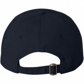 Baseball Caps Custom Dad Soft Hat Add Your Own Embroidered Logo Personalized Adjustable Cap - Navy - C11953WC7TL $22.65