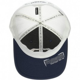 Baseball Caps USA Flex-Fit Trucker Cap - Navy - CO12DFUP5AR $30.88