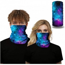 Balaclavas Seamless Rave Bandana- Unisex Seamless Face Mask Tube Neck Gaiter Balaclava Headwear for Women and Men - Galaxy B ...