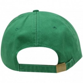 Baseball Caps Sushi Love Cotton Baseball Dad Caps - Kelly Green - CA17XQ7K6OO $13.26