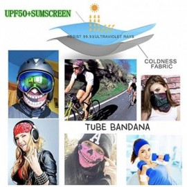 Balaclavas Unisex Seamless Bandanas Face Mask for Man Women Neck Gaiter Motorcycle Mask Fishing Face Mask - Cm-001 - C4198QZO...