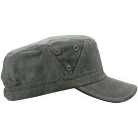 Baseball Caps Mens Cotton Baseball Twill Army Millitary Corps Running Sun Hat Cap Visor Hats - Army - CS12EKZTL6L $7.96