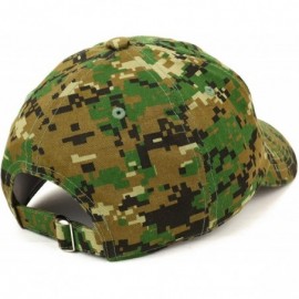 Baseball Caps Harry Glasses Embroidered Soft Cotton Adjustable Cap Dad Hat - Digital Green Camo - C718KD4TSEG $14.36