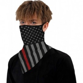 Balaclavas Face Bandana Neck Gaiters Balaclava for Dust Wind Motorcycle - National Flag-black--red-b - C7198CT6D7Z $8.79