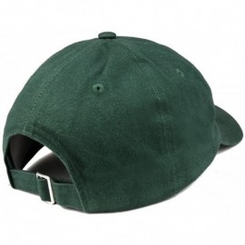 Baseball Caps Holy Trinity Embroidered Brushed Cotton Dad Hat Ball Cap - Hunter - CN180D8L8AS $21.60