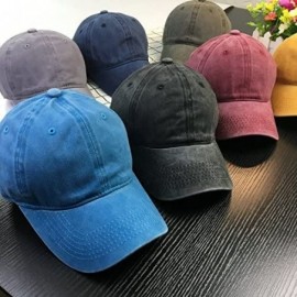 Baseball Caps Mama Bear Denim Hat Adjustable Female Stretch Baseball Hats - Royal Blue - CM18CD02XXL $11.81