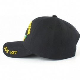 Baseball Caps Desert Storm Veteran Ribbons with Medal Mens Cap - Navy Blue - CZ1999DTDDM $19.82