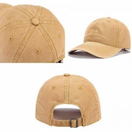 Baseball Caps Women's&Men's Pocket Design Adjustable Washed Baseball Cap Unisex Hats - Deep Heather - CD193UR0YM8 $21.43