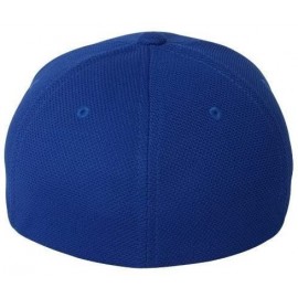 Baseball Caps Athletic Cool and Dry Pique Mesh Cap - Royal Blue - CO11OH9YJAX $9.73