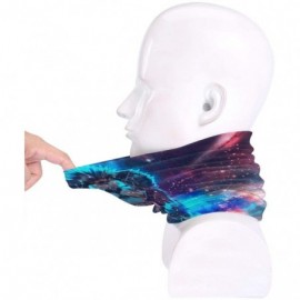 Balaclavas Neck Gaiter Headwear Face Sun Mask Magic Scarf Bandana Balaclava - Universe Galaxy Lion - CU197SGZ68A $14.72