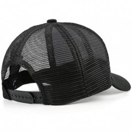 Baseball Caps Mens Popular Sport Hat Baseball Cap Trucker Hat - Black-4 - CD19604LGYM $16.79