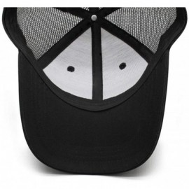 Baseball Caps Mens Popular Sport Hat Baseball Cap Trucker Hat - Black-4 - CD19604LGYM $16.79