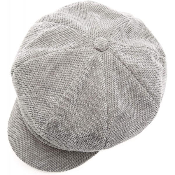 Women's Classic Visor Baker boy Cap Newsboy Cabbie Winter Cozy Hat with ...