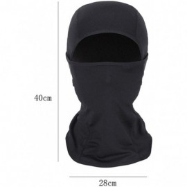 Balaclavas Balaclava Face Mask Men Summer Dust Uv Sun Breathable Mask for Hot Weather Women Outdoors Sports Scarf - Grey1 - C...