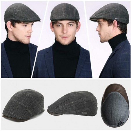 Winter Lrish Flat Lvy Newsboy Cap for Mens Hunting Driving Golf ...