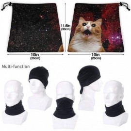 Balaclavas Face Mask Custom Colorful Cat Style 3D Seamless Half Face Bandanas Balaclava - Style21 - CP198XAZIQA $15.25