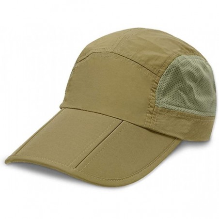 Outdoor Quick Dry Baseball Cap Foldable UPF 50+ with Long Bill Portable ...