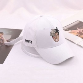 Baseball Caps Detroital Unisex Xxxtentacion Rapper Hat Adjustable Baseball Cap Dad Hat(White) - CU18GQE77ZI $33.26