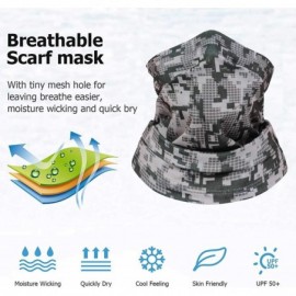 Balaclavas Multifunctional Face Mask Anti Dust Wind UV Sun Neck Headwear Motorcycle for Women Men Face Scarf Bandana - CZ18XQ...