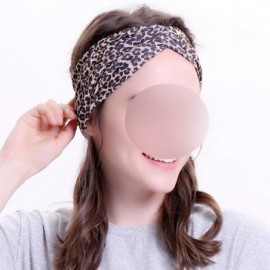 Headbands Leopard Headbands Hairbands Headband Bandanas - Rose - CQ18WWW8M6Q $24.63