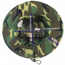 Sun Hats Outdoor Camouflage Hat/Boonie/Fisherman Hat - Lv Se - CF12H7WRCGZ $7.71