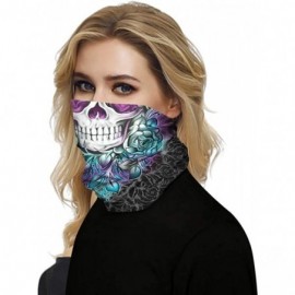 Balaclavas Seamless Face Mask Bandanas for Dust- Multi-Purpose Mask - 19 - CT1982WDXWH $7.97