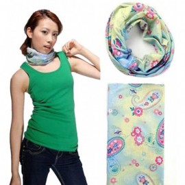 Balaclavas 6 PC Floral Bandana UV Face Shield Cover Balaclava Head Wrap for Fishing Cycling - Flower 6 - C8198D8UX64 $28.53