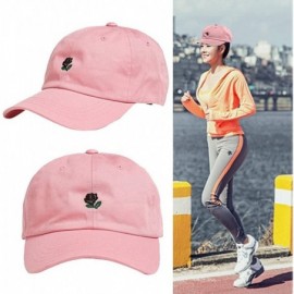 Skullies & Beanies Unisex Embroidery Baseball Cap Dad Hat Boys Girls Hip Hop Hats Sport Sun Hat - Pink - CU193Y6WERS $8.03