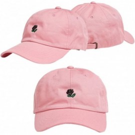 Skullies & Beanies Unisex Embroidery Baseball Cap Dad Hat Boys Girls Hip Hop Hats Sport Sun Hat - Pink - CU193Y6WERS $8.03