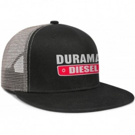 Baseball Caps Duramax Logo Women Mens Cute Baseball Cap Mesh Cap Dad Hats Visor Hats - Black Gray-74 - CR18WWADSAL $14.05