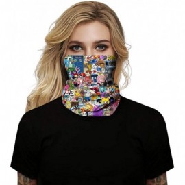 Balaclavas Bandana Rave for Men and Women Unisex Headwear Seamless Neck Gaiter - Pat6 - CG197XLW59O $14.55