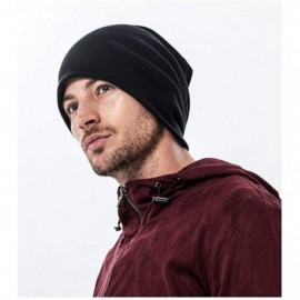 Skullies & Beanies Man Skull Cap Beanie Anchor Shark Headwear Knit Hat Warm Hip-hop Hat - Deep Heather - C218IKZO5HN $18.50