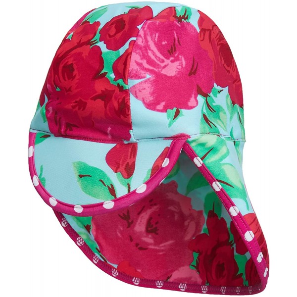 Baby Girls UV Sun Cap UPF 50+ Sun Protection Bucket Hat 3-6Y - Red30 ...