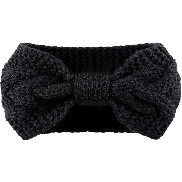 Crochet Turban Headband for Women Warm Bulky Crocheted Headwrap - Zf 4 ...