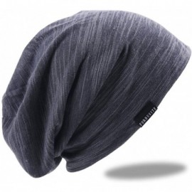 Skullies & Beanies Men Summer Beanie Long Slouchy Thin Lightweight Skull Cap B011h - Grey - C418UED8INR $12.33