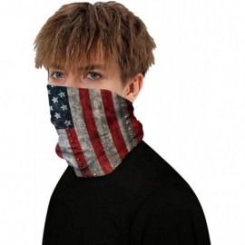 Balaclavas Camouflage American Flag Print Balaclava Bandana Neck Gaiter Scarf Headband - 4th of July - CF197WKT3Z3 $12.99