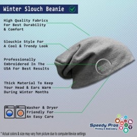 Skullies & Beanies Custom Slouchy Beanie Chinese Symbol for Sex B Embroidery Acrylic - Light Grey - CV18A588QZ6 $20.97