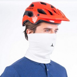 Balaclavas Face Mask Reusable with Filter - Anti Pollution Neck Gaiter - Face Cover - White - CJ198NA6O38 $18.90