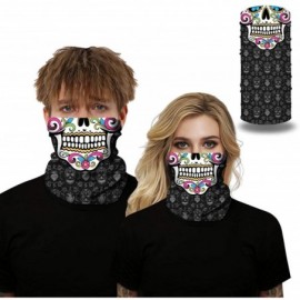 Balaclavas Bandana Scarf- Face Cover Bandanas Sports & Casual Headwear Balaclava Neck Gaiter for Outdoors - A006 - CV197ZWT6K...