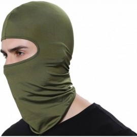 Balaclavas Ski Mask Balaclava Hood Skullies Beanies Outdoor Sports Cycling Hat - Armygreen - CW1858T77UE $7.02