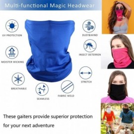 Balaclavas 5pcs Bandana Face Mask Neck Gaiter- Sports Scarf Mask Tube Headwear for Women And Men - Group 3 Ac03 - CB198OGEC6H...