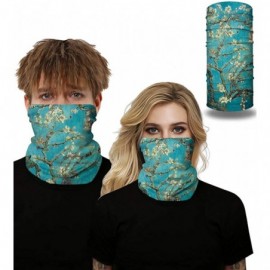 Balaclavas Bandana Face Mask Neck Gaiter- Cool Unisex Scarf Mask Tube Multifunctional Headwear- Buff Face Mask - L-flower - C...