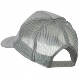 Baseball Caps Foam Front Golf Style Mesh Back Cap - Grey OSFM - C911LJV0XA7 $8.91