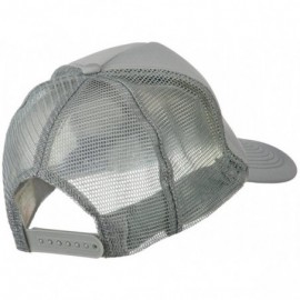 Baseball Caps Foam Front Golf Style Mesh Back Cap - Grey OSFM - C911LJV0XA7 $8.91