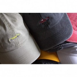 Baseball Caps Vintage Washed Cotton Adjustable Baseball Cap + Free Sew/Iron on Camper Patch (70 Khaki) - CC12MSACQ57 $16.24