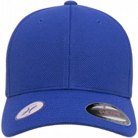 Baseball Caps Men's Cool & Dry Pique Mesh - Royal - CE18OT6G0GZ $7.96