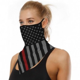 Balaclavas Face Bandana Neck Gaiters Balaclava for Dust Wind Motorcycle - National Flag-black--red-b - CM198CW0MYG $11.95