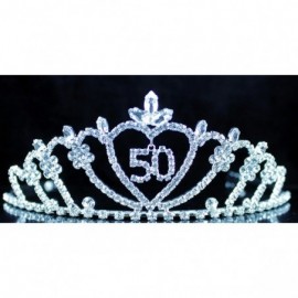 Headbands Eighteen Five Year Old Rhinestone Headpiece - 50 Silver - C718W5OZO7T $24.36