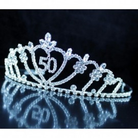 Headbands Eighteen Five Year Old Rhinestone Headpiece - 50 Silver - C718W5OZO7T $24.36